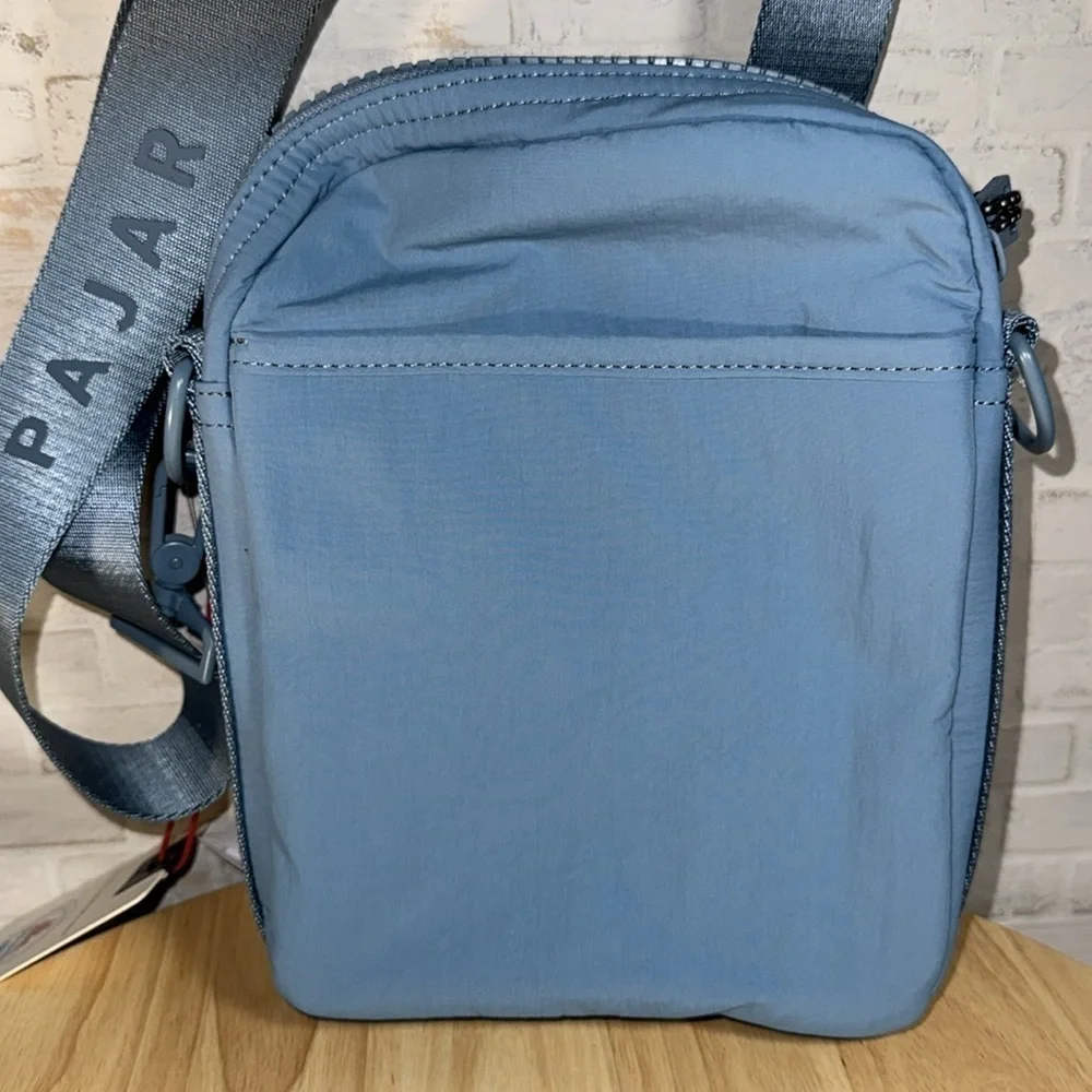 Pajar Canada Blue Nylon Sport Athleisure Crossbody Handbag Purse